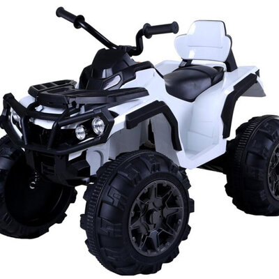 Dečiji motor na akumulator Kvad Beli