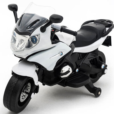 Dečiji motor na akumulator veliki beli 12V