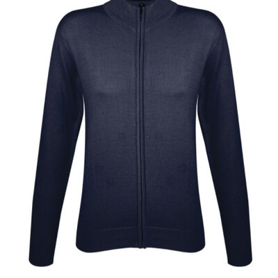 Sols Ženski džemper sa rajsferšlusom Gordon Women Navy veličina L 00550