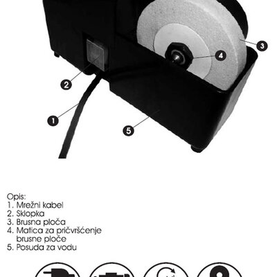 Kućni oštrač WMS45 72904500