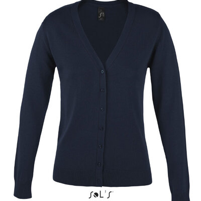 Sols Ženski džemper sa dugmićima Golden Women Navy veličina M 90012