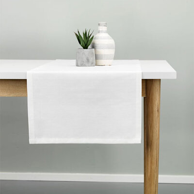 Nadstolnjak Agi 40x150cm prlj. bela