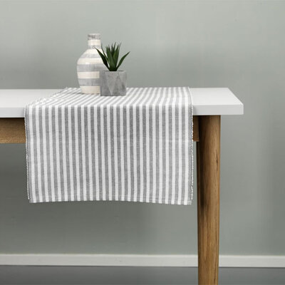 Nadstolnjak Tina 40x150 belo-siva