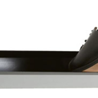 Polica za obuću Oden crna