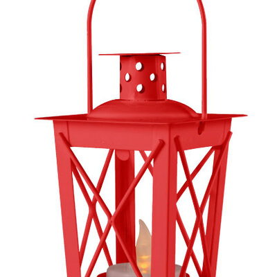 Fenjer sa LED svećom LTN10/RD