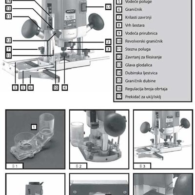 Glodalica R1050-12 sa 12 glodala