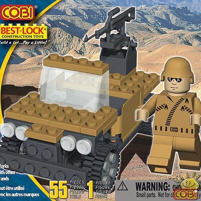 Cobi Tenk i Vojnik I 3225