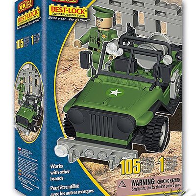 Cobi Vojni Džip i Vojnik 3242