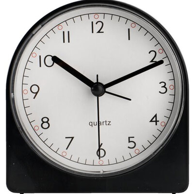 Stoni sat Budilnik Renis Crni