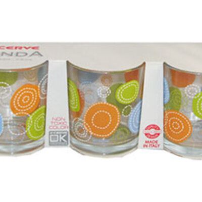 Komplet čaša 3/1 220ml Linda M65500