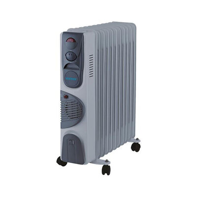 Uljni radijator sa ventilatorom Vorner VRF11-0579 11 rebara 2500W+400W