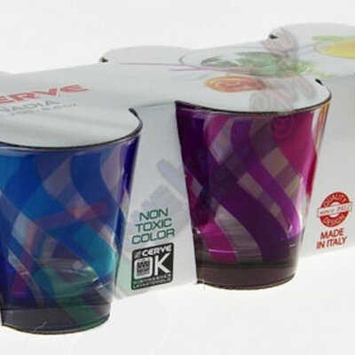 Cerve Komplet čaša 6/1 250ml Nadia Waves M66230 556265