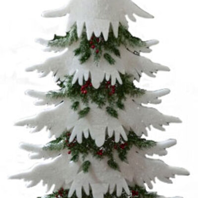 Novogodišnja Jelka Sa Imelom i Snegom - 210 cm