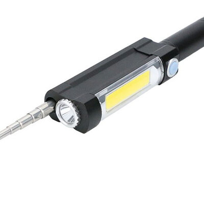 LED baterijska lampa sa teleskopskim magnetom 3W COB + 3W LED 0873142