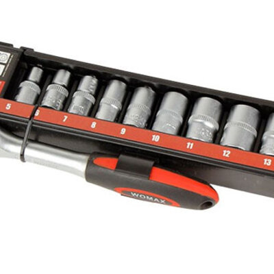 Garnitura nasadnih ključeva sa račnom 1/4 0545623