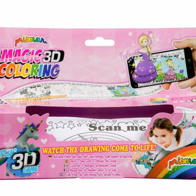 Set za bojenje Princess Magical 3D 36493 