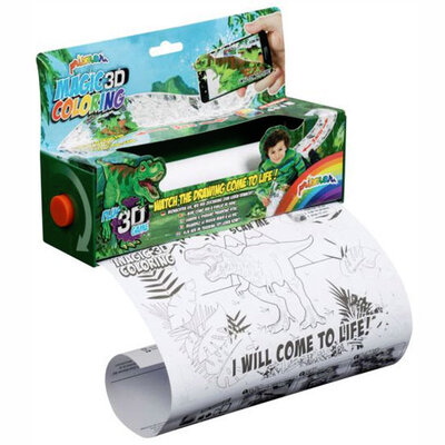 Set za bojenje Dinosaurus Magical 3D 36497