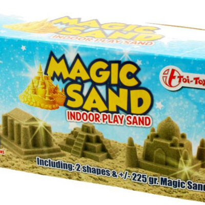 Kinetički pesak 225g sa dva kalupa plava 30006