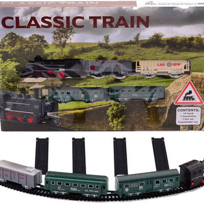 JohnToy Dečiji voz sa prugom 19 delova 36372