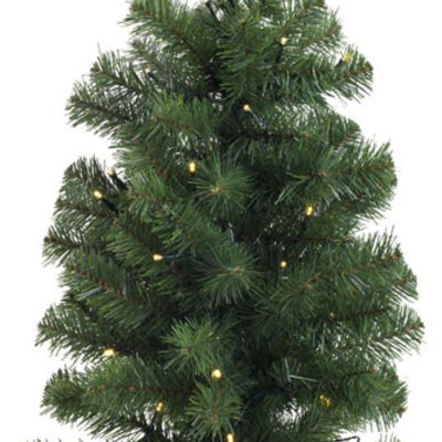 Novogodišnja svetleća LED jelka u saksiji 75cm za spoljnu i unutrašnju upotrebu