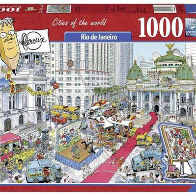Ravensburger puzzle Cities of the world - Rio de Janeiro 1000 delova RA19926
