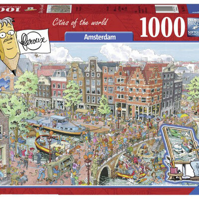 Ravensburger puzzle Cities of the world - Amsterdam 1000 delova RA19924