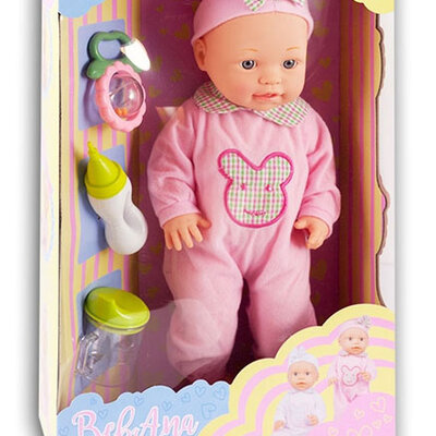Bebana Ana Lutka sa dodacima 5072 roze odelo