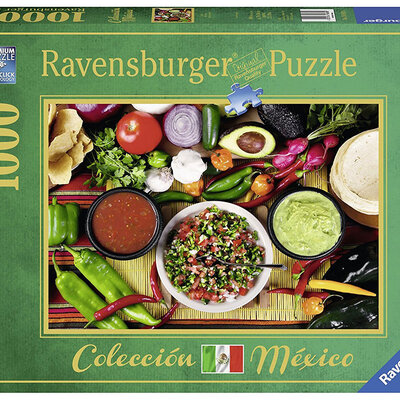Ravensburger puzzle Colección México - Meksička hrana 1000 delova RA19689