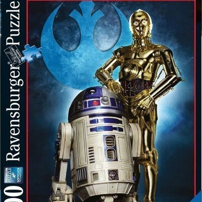 Ravensburger puzzle Disney - Star Wars - R2-D2 1000 delova RA19682