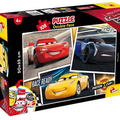 Lisciani Puzzle Cars 3 složi i oboji 108 delova 36462