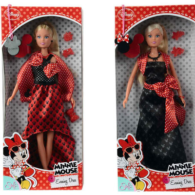 Lutka Steffi crna haljina 29354