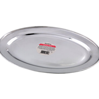 Oval inox Texell 25 x 18cm TIO-25