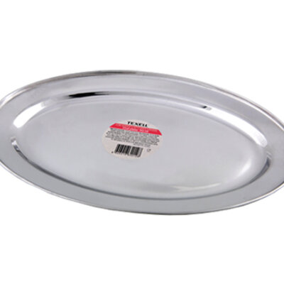 Texell oval inox 30 x 21,5cm TIO-30
