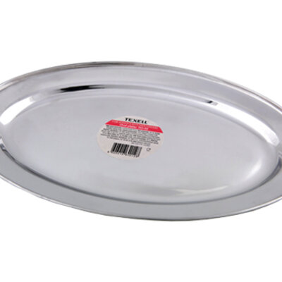 Texell oval inox 40 x 26,5cm TIO-40