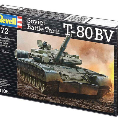 Revell maketa Sovjetski borbeni tenk T-80BV RV03106/070