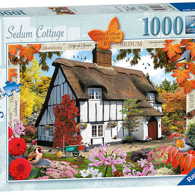 Ravensburger puzzle Kolekcija Country Cottage 10 - Sedum Cottage 1000 delova RA19651