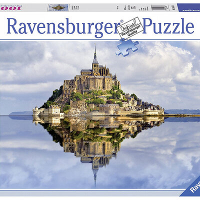 Ravensburger puzzle Svetske znamenitosti - Francuska, ostrvo Le Mont Saint Michel 1000 delova RA19647