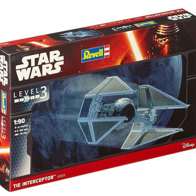 Revell maketa Star Wars letelice TIE Interceptor RV03603/030