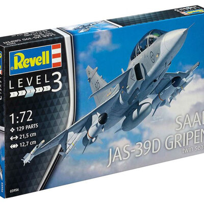Revell maketa Borbeni avion Saab JAS-39D Gripen RV03956/130