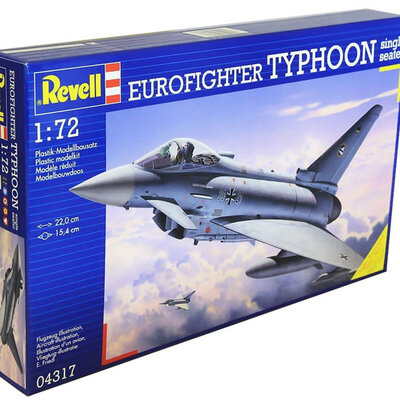 Revell maketa Avion Eurofighter Typhoon single seater RV04317/090