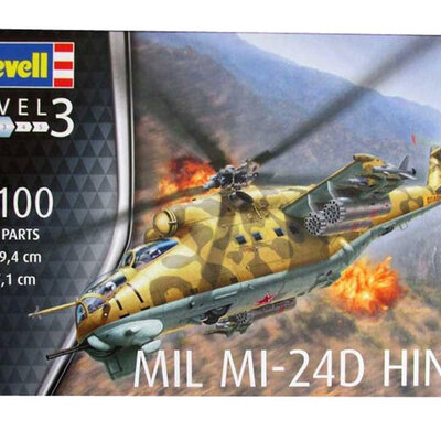 Revell maketa Helikopter Mil Mi-24D Hind RV04951/030