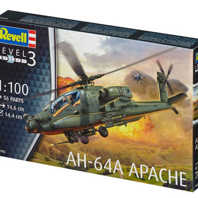 Revell maketa Helikopter AH-64A Apache RV04985/030