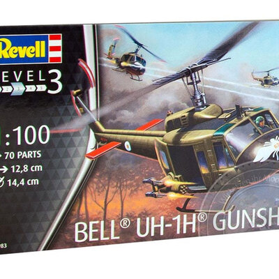 Revell maketa Helikopter Bell® UH-1H® Gunship RV04983/030