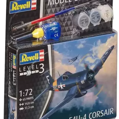 Revell maketa aviona sa priborom Model Set F4U-4 Corsair RV63955/5006