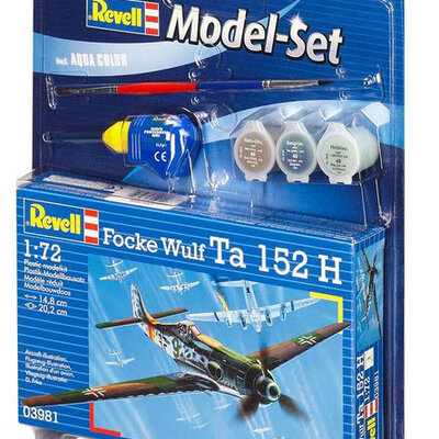 Revell maketa aviona sa priborom Model Set Focke Wulf Ta 152 H RV63981/5006
