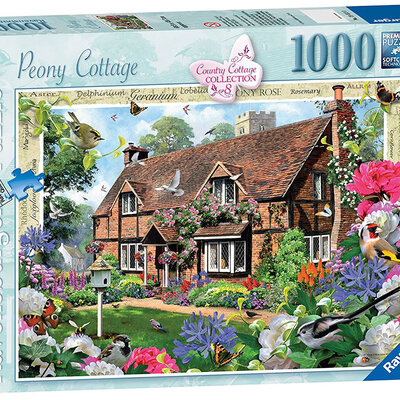 Ravensburger puzzle Kolekcija Country Cottage 8 - Peony Cottage 1000 delova RA19413