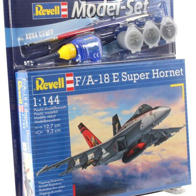 Revell maketa aviona sa priborom Model Set F/A-18E Super Hornet RV63997/5006