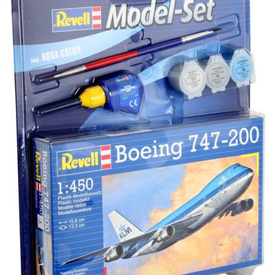 Revell maketa aviona sa priborom Model Set Boeing 747-200 RV63999/5006