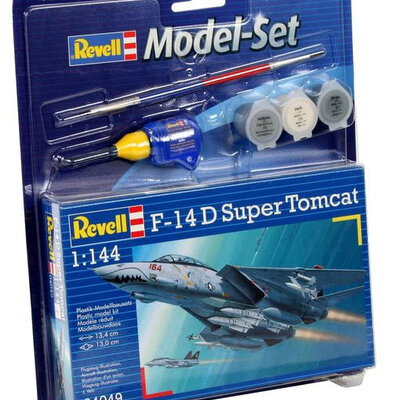 Revell maketa aviona sa priborom Model Set F-14D Super Tomcat RV64049/5006
