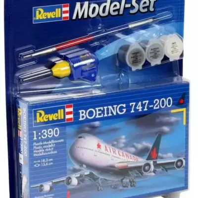 Revell maketa aviona sa priborom Model Set Boeing 747-200 RV64210/5006